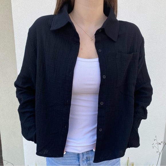 Linen Button Down - Picture 2 of 2